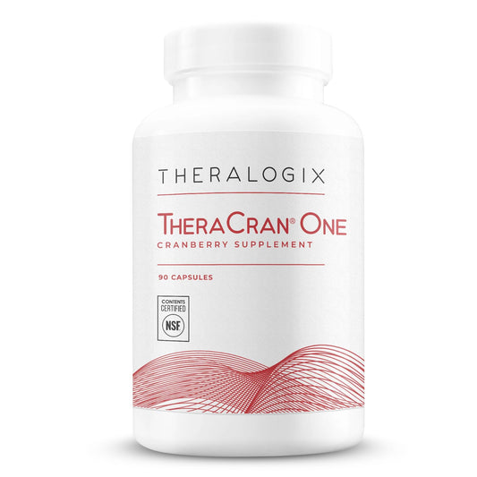 Theralogix TheraCran One Cranberry Capsules - 90-Day Supply - Supplement for Men & Women - to Support Urinary Tract Health* - 36mg Soluble PACs per Capsule