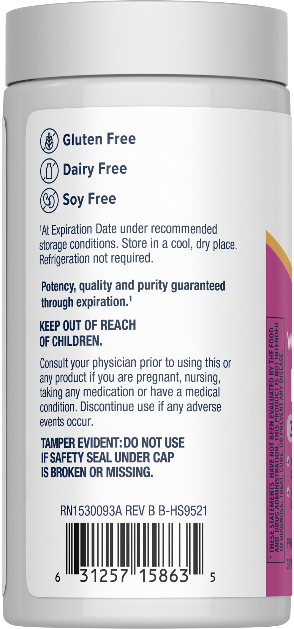 Renew Life Probiotics for Women, 25 Billion CFU Guaranteed, Probiotic Supplement for Digestive, Vaginal & Immune Health, Shelf Stable