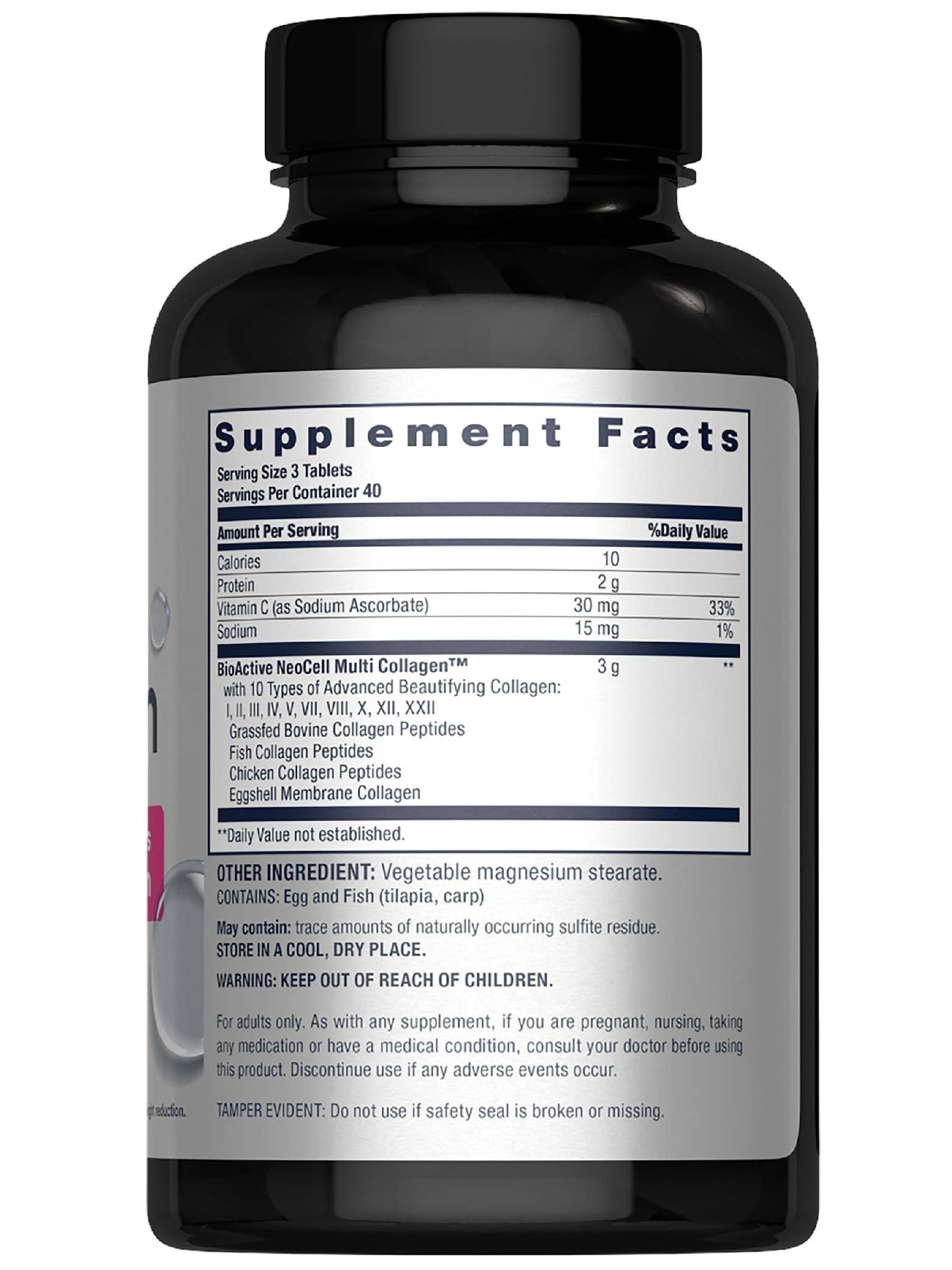 NeoCell Super Multi Collagen Peptides | 120 Tablets | 10 Types of Collagen | Skin, Hair and Nails | Beauty Supplement | For Men and Women NeoCell buy supplements Au