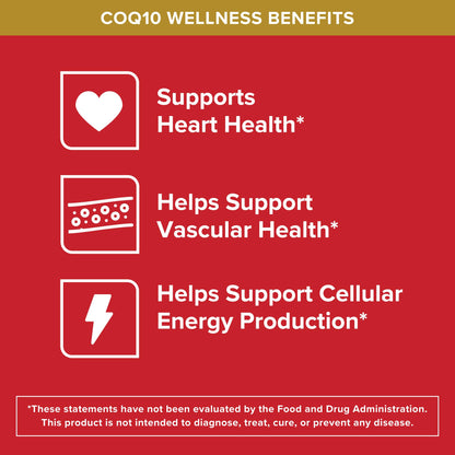 Qunol Ultra CoQ10 100mg Softgels- 3x Better Absorption, Antioxidant for Heart Health & Energy Production, Coenzyme Q10 Vitamins