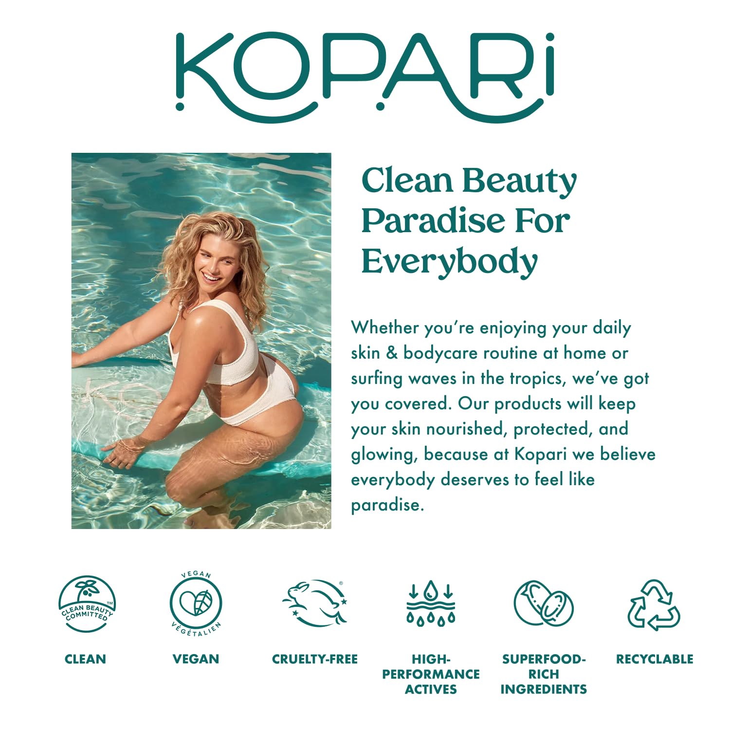 Kopari Coconut Lip Glossy | Nude Tint Birthday Suit | Vegan Hydrating Moisturizing Lip Oil Vitamin E Shea Butter Long Wear High Shine Non Sticky | Clean Plant Based Non Toxic Balm Paraben Free KopariBuy Supplements Australia
