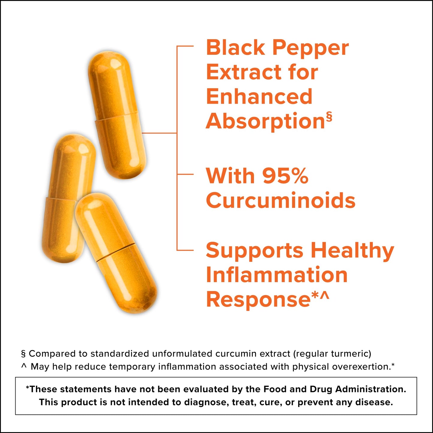 Qunol Turmeric Curcumin with Black Pepper & Ginger, 2400mg Turmeric Extract with 95% Curcuminoids, Extra Strength Supplement
