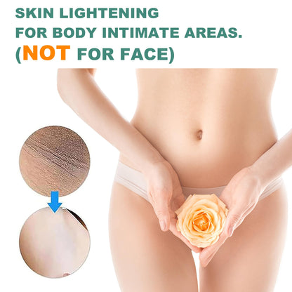 Vcetree Skin Bleaching Cream Skin Lightening for Body Intimate Areas, Private Parts, Underarm, Knees, Elbows, Inner Thigh, Bikini Area
