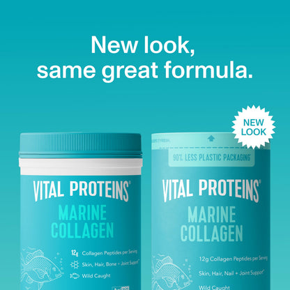 Vital Proteins Marine Collagen Peptides Powder Supplement for Skin Hair Nail Joint - Hydrolyzed Collagen - 12g per Serving - 7.8 oz Canister Vital Proteins buy supplements Au
