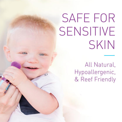 BOB KIDS SPF 30 Brush On Mineral Powder Sunscreen, Broad Spectrum Protection, Water Resistant 80 Mins, Fragrance Free