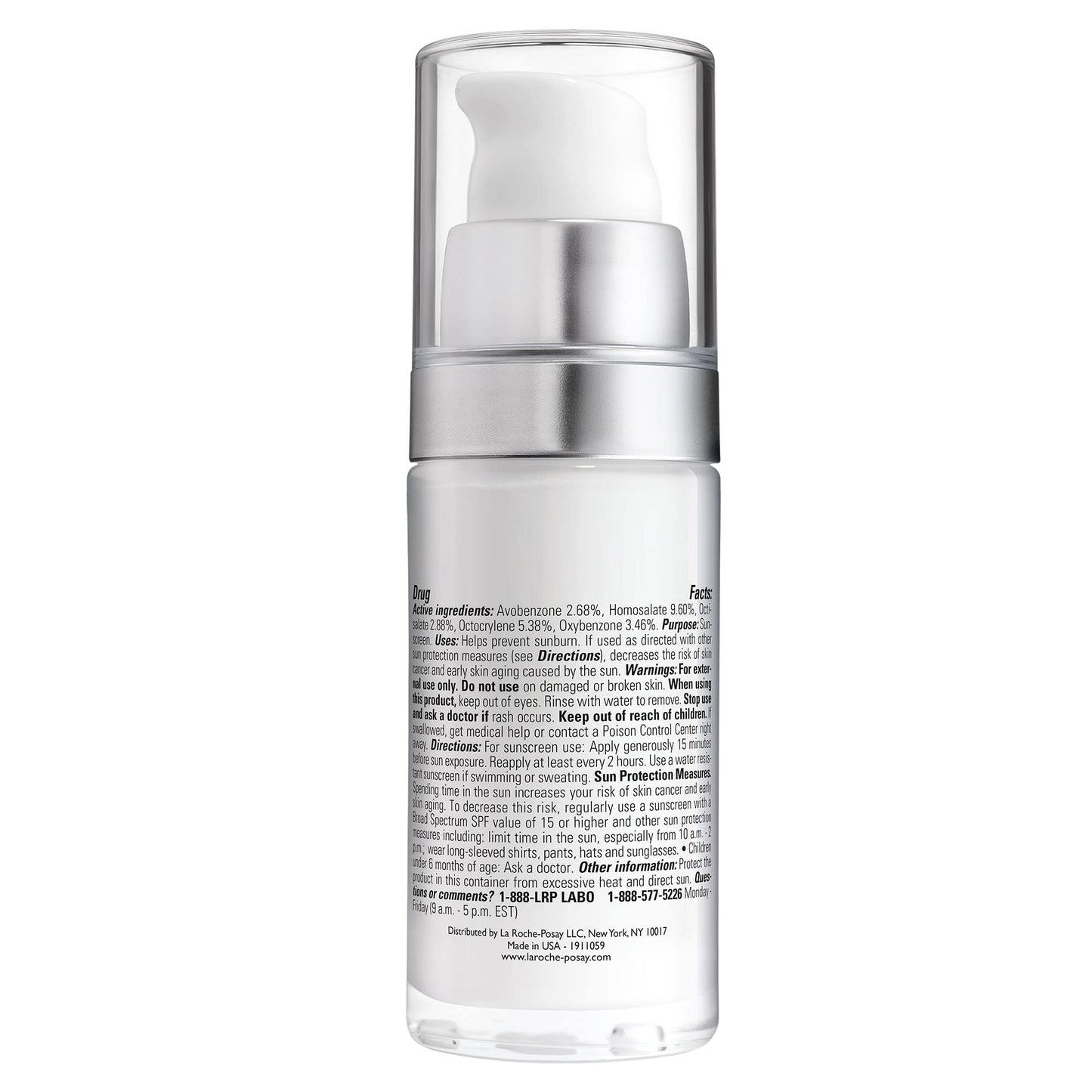 La Roche-Posay Anthelios AOX Daily Antioxidant Serum with SPF, Face Moisturizer with Sunscreen and Vitamin C & E, Oil Free Face Sunscreen for Sensitive Skin