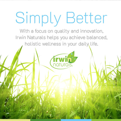 Irwin Naturals 2-in-1 Cleanse & Flush Support - 60 Liquid Soft-Gels - Flushes Digestive Tract & Reduces Bloating - 30 Total Servings