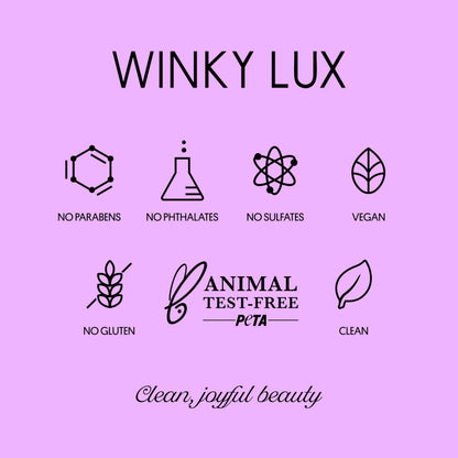 Winky Lux Unicorn Glimmer Balm -Hydrating ph Lip Balm, Natural Pink Tint with pH Color Changing, Moisturize & Soften Lips While Leaving Sheer