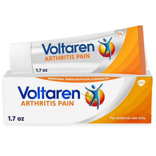 Voltaren Arthritis Pain Gel for Powerful Topical Arthritis Pain Relief with Diclofenac, No Prescription Needed - 1.7 oz/50 g Tube Voltaren buy supplements Au