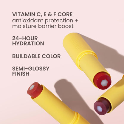 Burt’s Bees Tinted Boosted Balm, Misty Mauve, Hydrating Tinted Lip Balm with Vitamin C, E, and F Core, 24 Hour Lip Moisturizer with Responsibly Sourced Beeswax, 100% Natural Origin, 1 Count, 0.16oz Burt's BeesBuy Supplements Australia