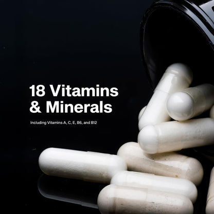 MuscleTech Platinum Multivitamins for Men & Women - Multi-Vitamin Supplement for Immune Support - 18 Vitamins & Minerals, Vitamin A C D E B6 B12
