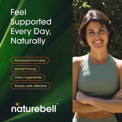 NatureBell Vitamin E 1,000 IU Per Serving - 300 Softgels - Antioxidant Supplement for Skin, Heart & Brain Health Support