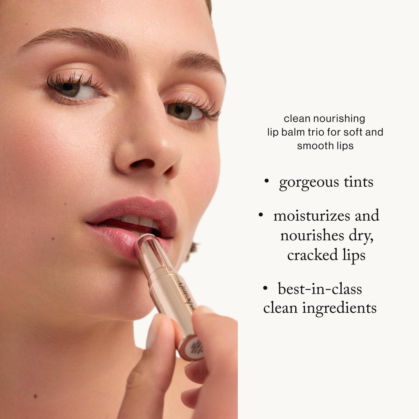 goop Beauty Clean Lip Balm | Dry Lips Treatment | Coconut Oil, Pomegranate Extract, & Shea Butter | Petroleum Free | 0.16 oz goopBuy Supplements Australia