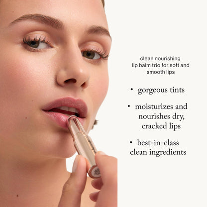 goop Beauty Clean Lip Balm | Dry Lips Treatment | Coconut Oil, Pomegranate Extract, & Shea Butter | Petroleum Free | 0.16 oz goopBuy Supplements Australia