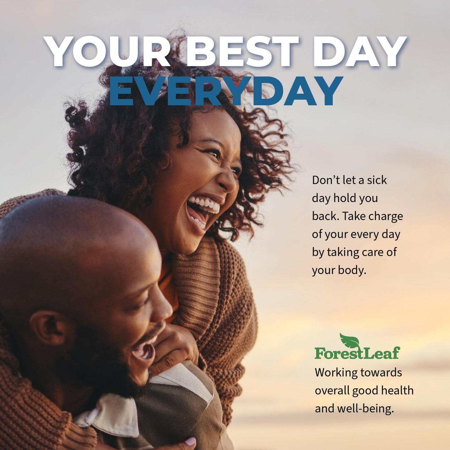 ForestLeaf Vitamin D3 50,000 IU | VIT D - Kosher VIT D3 Vitamin D Supplement for Women and Men | Bone Health, Teeth, Immune Support