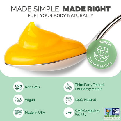 EverSmith Organics - Wildcrafted Irish Sea Moss Gel | Made in USA | Rich in Vitamins & Minerals | Sea Moss Gel Raw | Nutritional Supplement | Mango Pineapple (1 Jar) EverSmith OrganicsBuy Supplements Australia