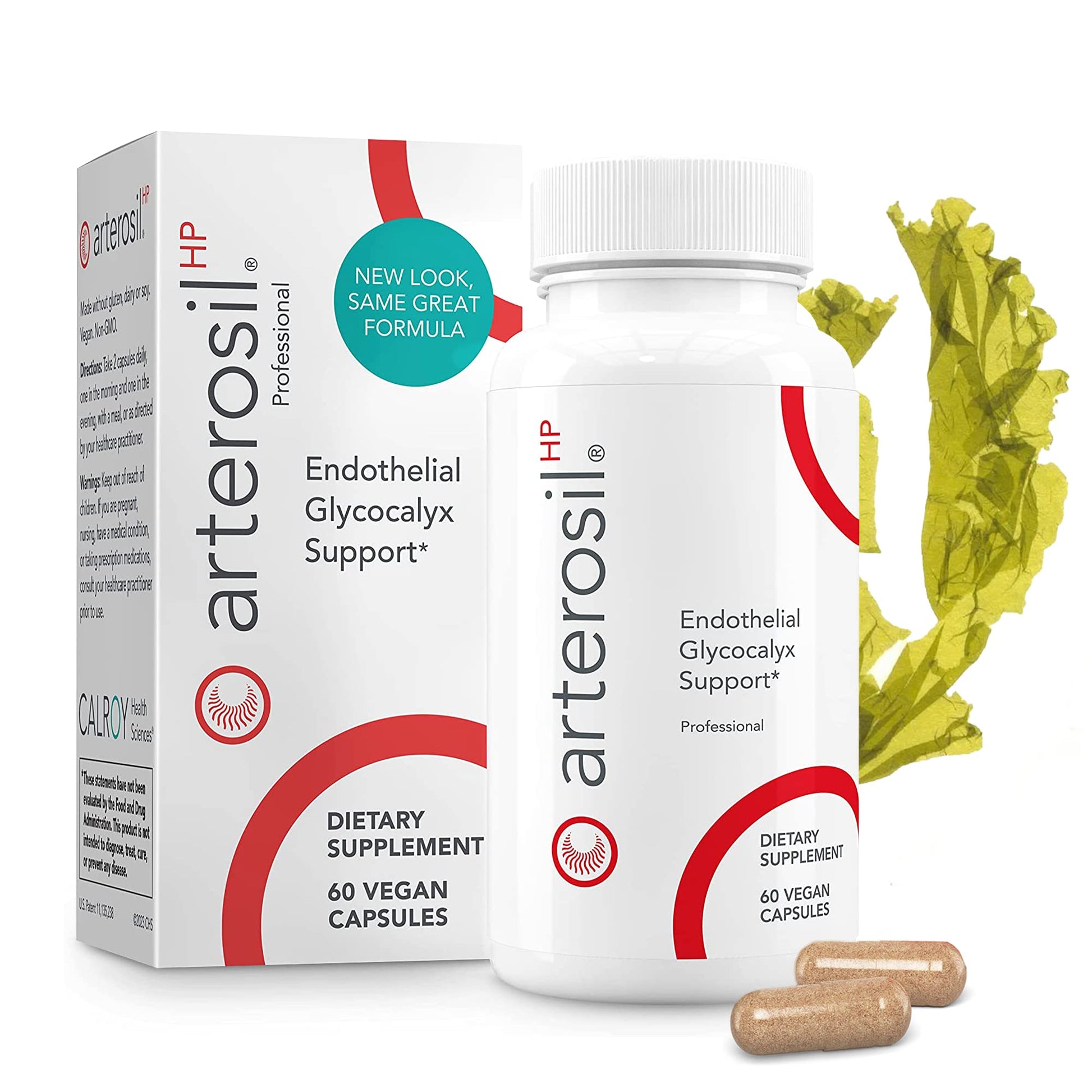 Calroy Health Sciences Arterosil HP Professional - Endothelial Glycocalyx Support - Heart Health Support - Artery Health Support - Circulation Support – MonitumRS® Rhamnan Sulfate - Monostroma Nitidum Calroy Health SciencesBuy Supplements Australia
