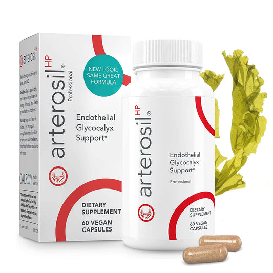 Calroy Health Sciences Arterosil HP Professional - Endothelial Glycocalyx Support - Heart Health Support - Artery Health Support - Circulation Support – MonitumRS® Rhamnan Sulfate - Monostroma Nitidum Calroy Health SciencesBuy Supplements Australia