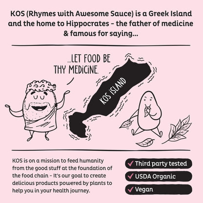 KOS Organic Beet Root Powder, USDA Organic - Natural Nitric Oxide Booster, Superfood Plant Based Beetroot Antioxidant, Supports Active Lifestyle & Healthy Circulation, Soy & Gluten-Free - 90 Servings KOS buy supplements Au