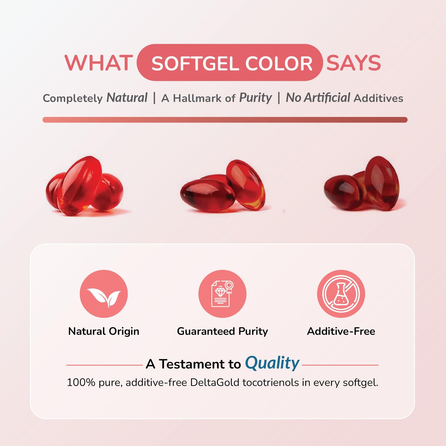 WELLNESS EXTRACT Eannatto Tocotrienols Vitamin E Supplements Tocopherol Free, Non-GMO, Gluten Free & Antioxidant (125MG 60 Softgels)
