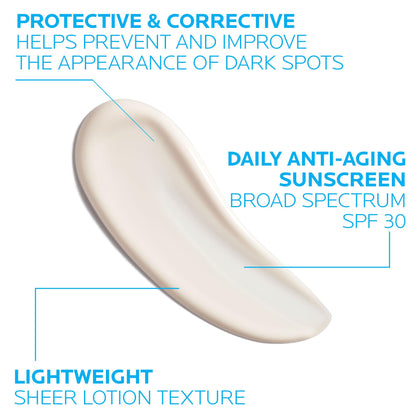 La Roche-Posay Mela B3 UV Daily Sunscreen, Face Moisturizer With SPF 30 + Anti-Aging Melasyl + 5% Niacinamide, Helps Correct & Protect From Sun Damage,