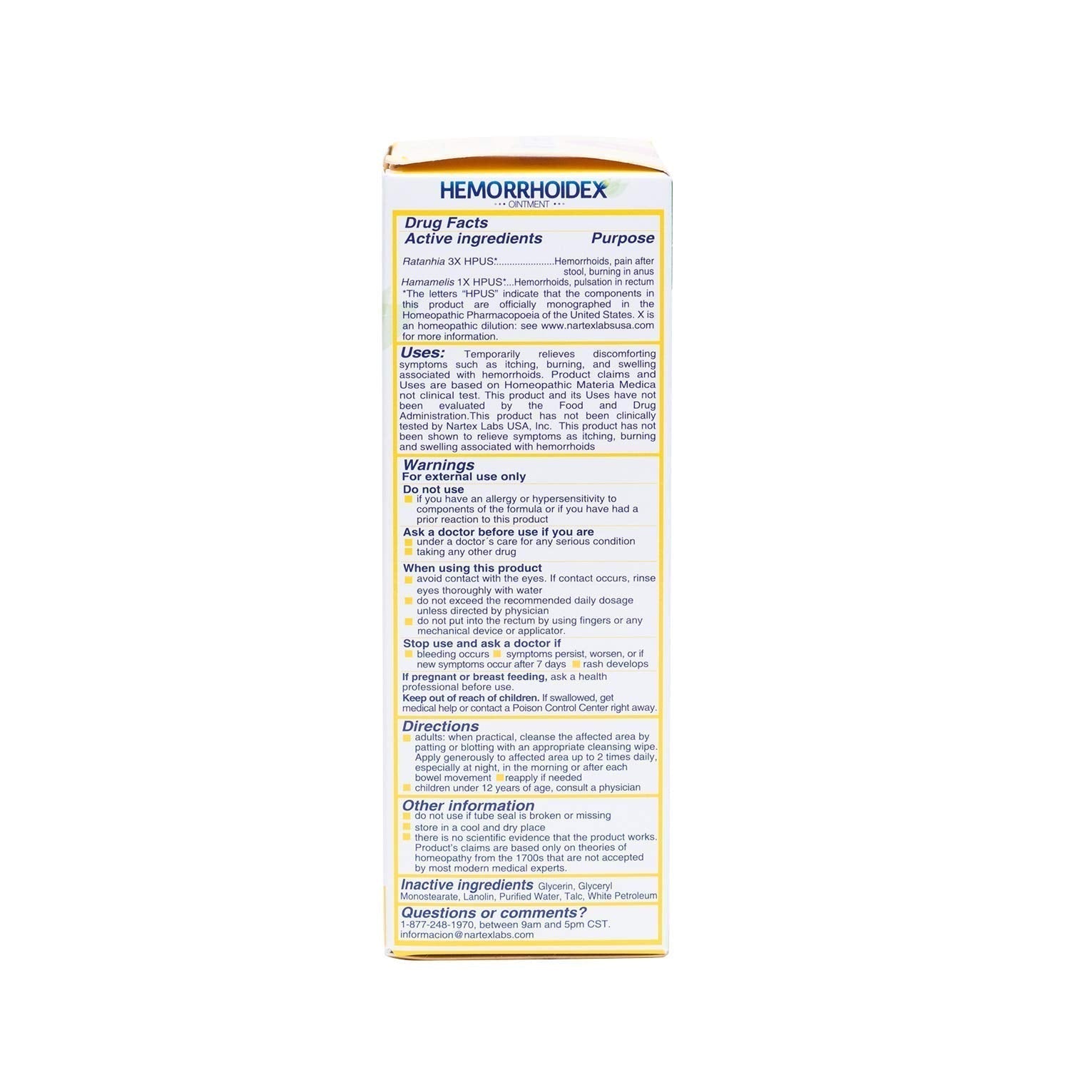 Nartex Hemorrhoid X Treatment Combo Pack 1 Tube & 30 Tablets NARTEX LABSBuy Supplements Australia