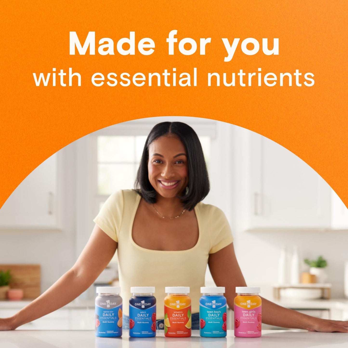 One A Day Teen Boy’s Daily Essentials Multivitamin Gummies, Teen Boy Vitamins with Vitamin C, Vitamin D, Bone Health, Immune Health