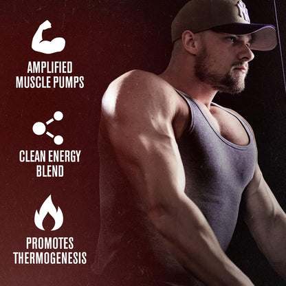 Jacked Factory NITROSURGE Shred Pre Workout Supplement - Energy Booster, Instant Strength Gains, Sharp Focus, Powerful Pumps - Nitric Oxide Booster & PreWorkout Powder - 30Sv, Fruit Punch