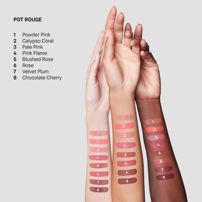 Bobbi Brown Pot Rouge | Multi-Use Cream Blush and Lip Tint | Dewy, Natural-Looking Flush for Cheeks and Lips | Mirrored Compact Travel-Size Face Makeup Blusher, Pale Pink, 0.13 Ounce