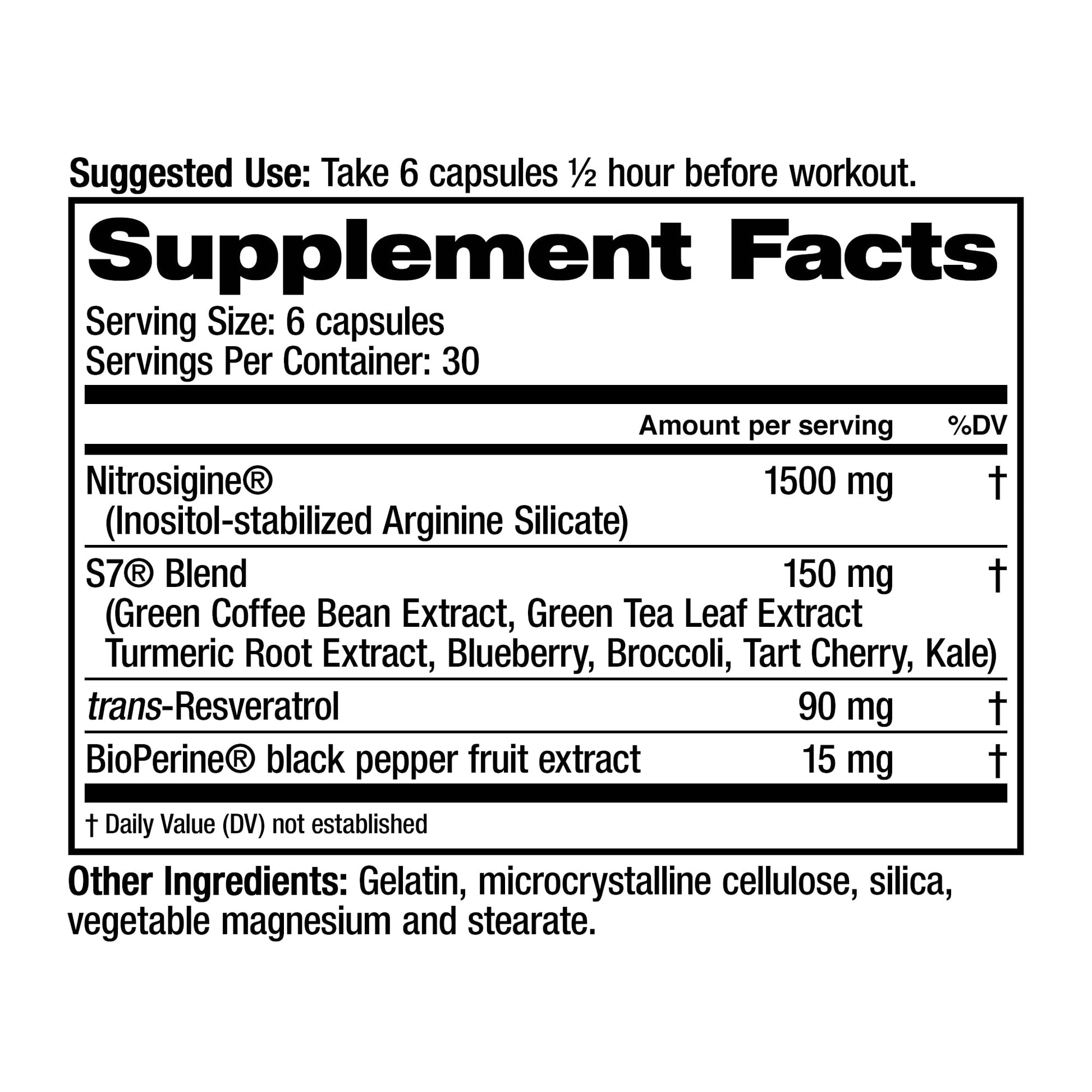 Juvenon BloodFlow-7 XXXL Nitric Oxide Supplements for Men & Women - More Powerful, Longer Lasting Natural Nitric Oxide Booster with Nitrosigine® + S7® - Blood Flow & Circulation Support (1-Pack) JuvenonBuy Supplements Australia