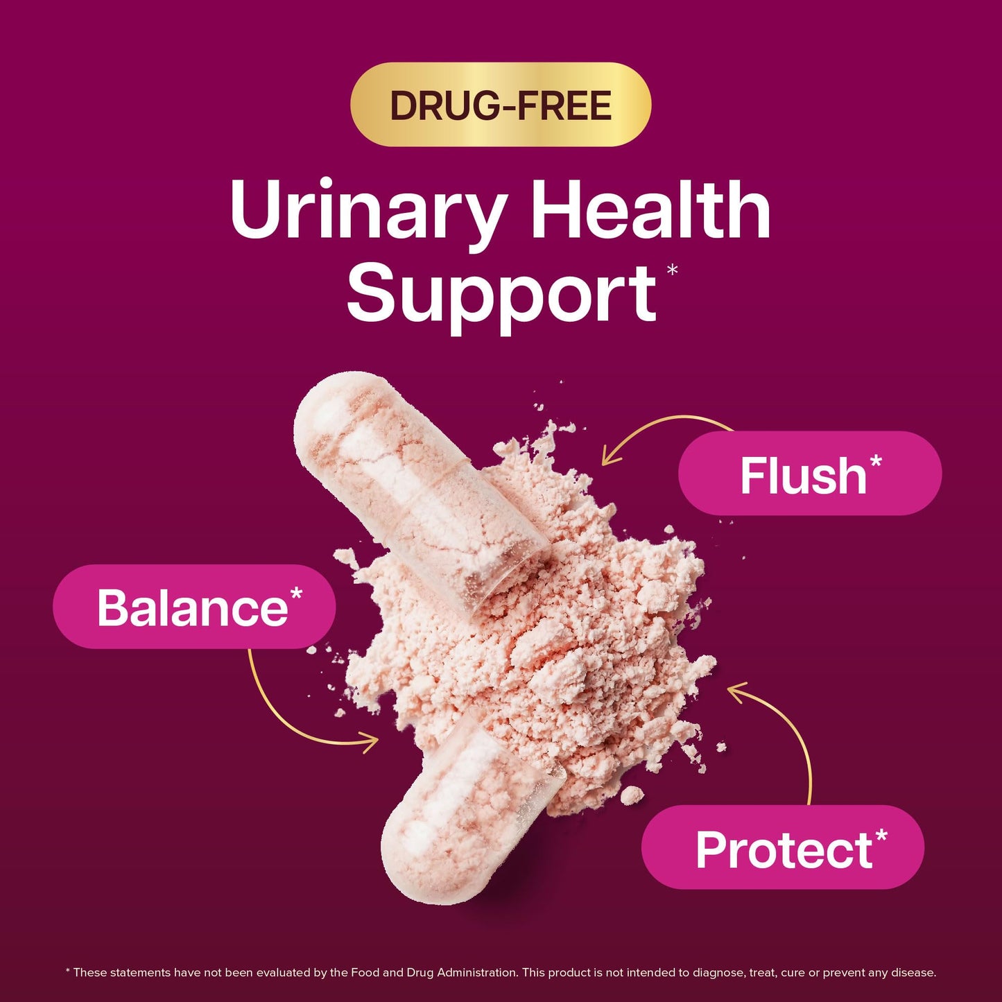 D Mannose with Cranberry | Drug-Free Urinary Tract Health Support | Evidence-Based DMannose 1300mg for Urinary & Bladder Health for Women | D Mannose Supplements for Women & Men | Non-GMO | 240 Ct