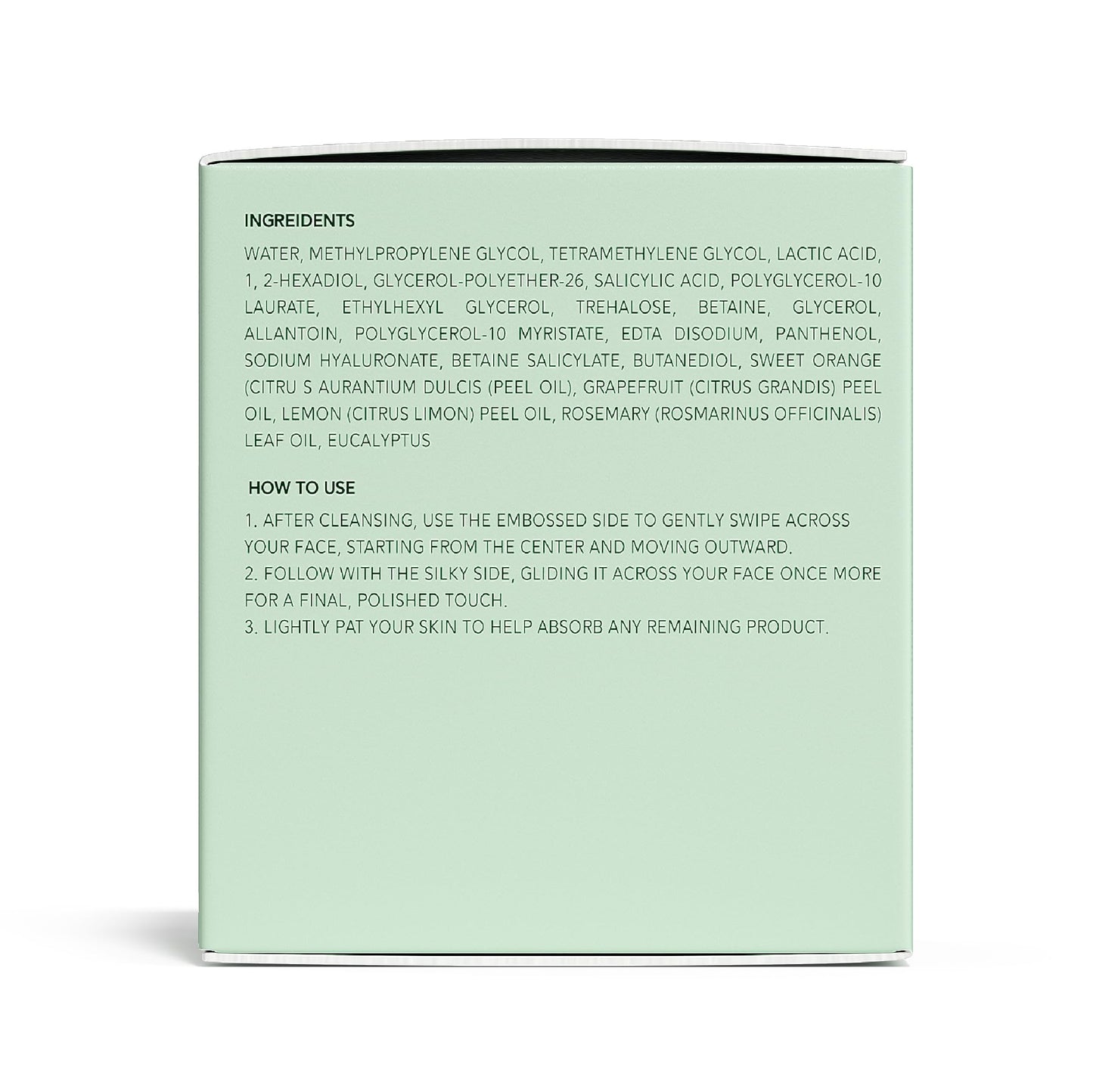 QUIA Toner Pads – AHA/BHA Dual-Action Exfoliate and Hydrate All in One – Soothing Formula for Sensitive Skin – Reduces Blackheads and Blemishes