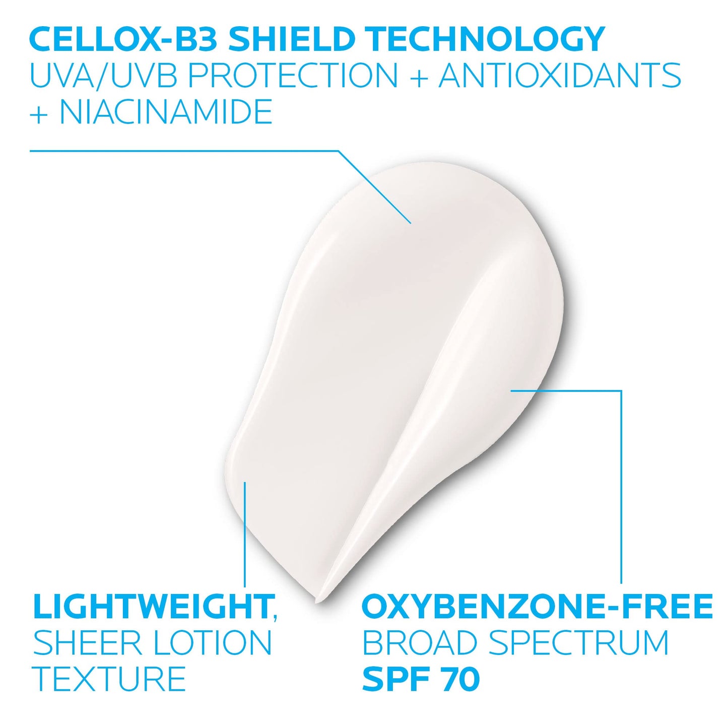 La Roche-Posay Anthelios UV Correct Sunscreen Moisturizer SPF 70, Daily Anti-Aging Face Moisturizer with Niacinamide