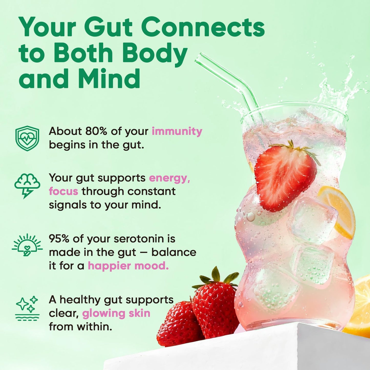 Venture Pal 2-in-1 Hydration Packets + Gut Health Electrolytes Powder - 7 Electrolytes & 5 Vitamins, Probiotics
