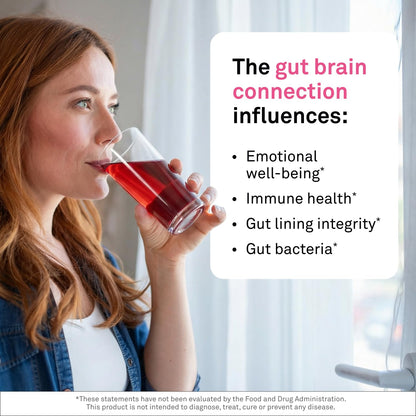 NeuroScience Gut Brain Align Powder - L-Glutamine Powder for Gut Health and Stress Support - Glutamine, GABA, Saffron, DGL, Aloe and Uridine (21 Sachets) NeuroScienceBuy Supplements Australia