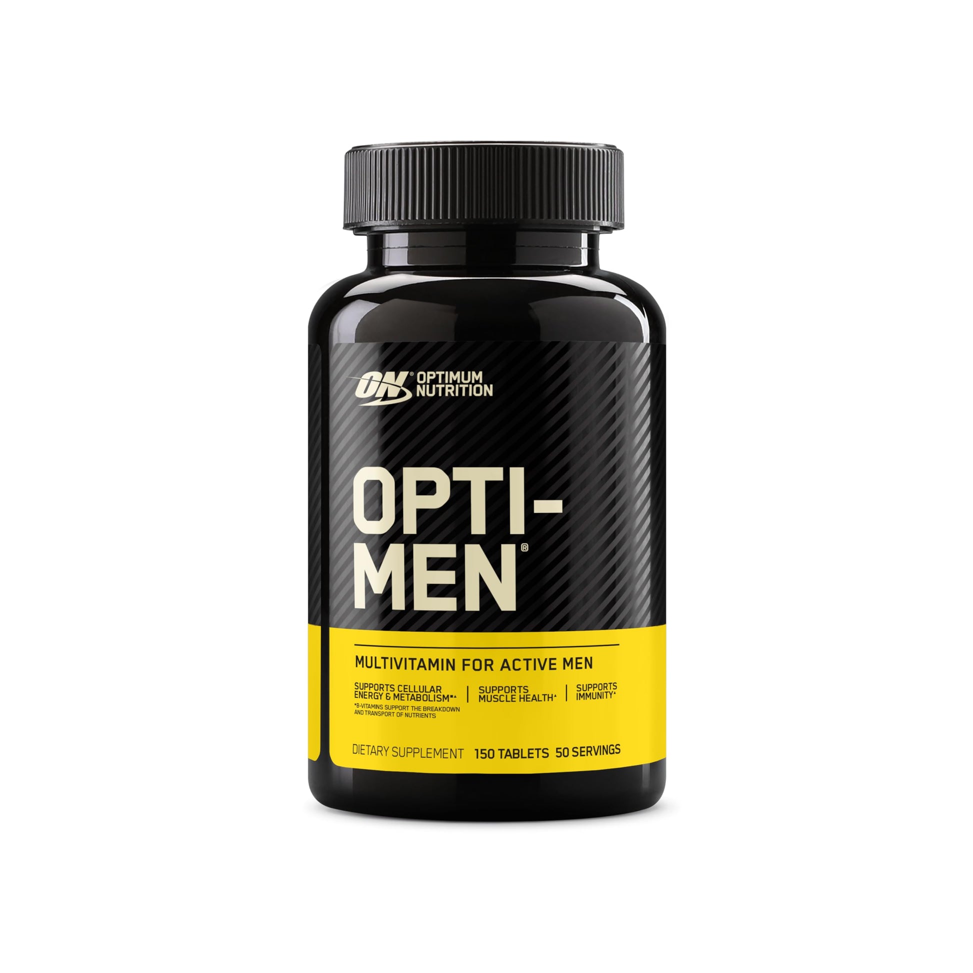 Optimum Nutrition Opti-Men, Vitamin C, Zinc and Vitamin D, E, B12 for Immune Support Mens Daily Multivitamin Supplement, 150 Count (Packaging May Vary) Optimum NutritionBuy Supplements Australia