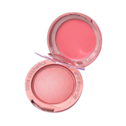 tarte macaron blush & glow duo - Multi-Use Longwear Makeup with Peptides, Cream & Powder Blush Duo with Blend Bar for a Buildable Bright Lifted Look, Vegan & Cruelty-Free, full size, honey blossom