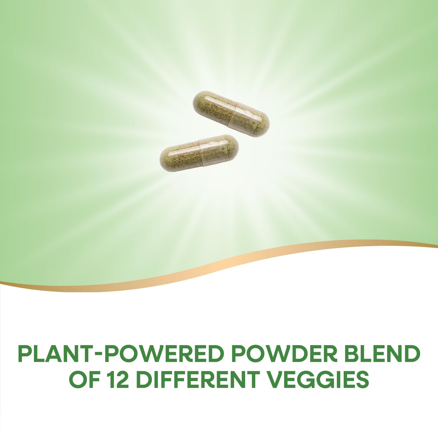 Nature's Way Garden Veggies, Veggie Powder Blend, 900 mg per 2-Capsule Serving, 60 Vegan Capsules (Packaging May Vary) Nature's WayBuy Supplements Australia