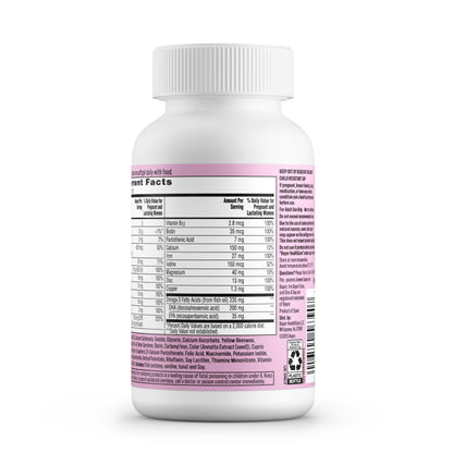 One A Day Prenatal Vitamins- Folic Acid, Iron, Omega- 3 (DHA), Pregnancy Vitamins for Women, Prenatal Multivitamin for Mom and Baby Support