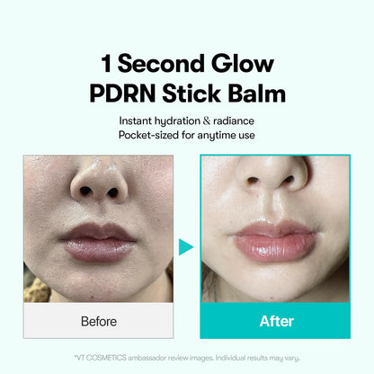 VT COSMETICS PDRN Essence Stick Balm, PDRN Collagen Multi Wrinkle Stick, All-in-One Eye & Neck Treatment