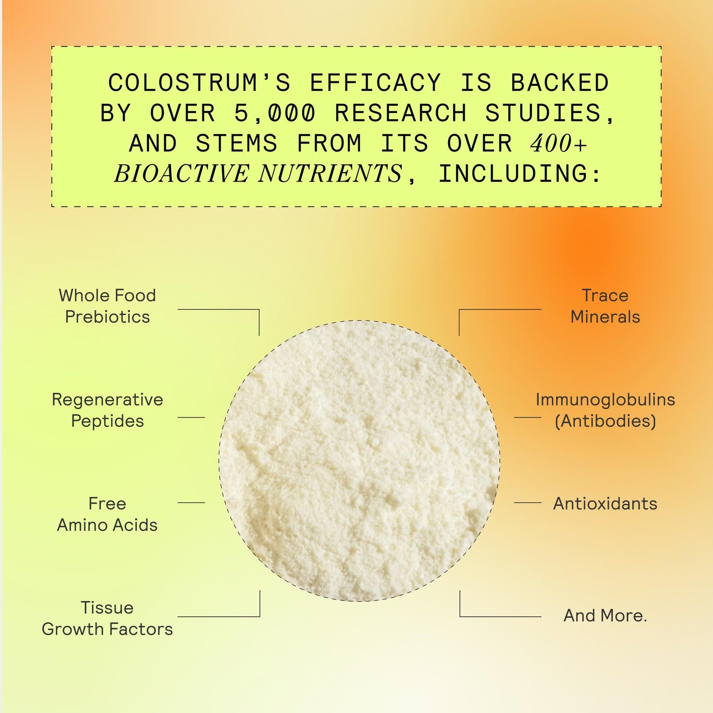 ARMRA Colostrum Powder | Unflavored | Gut Health & Bloating | Skin & Hair | Immunity | Keto, Gluten & Fat-Free | 30 Servings