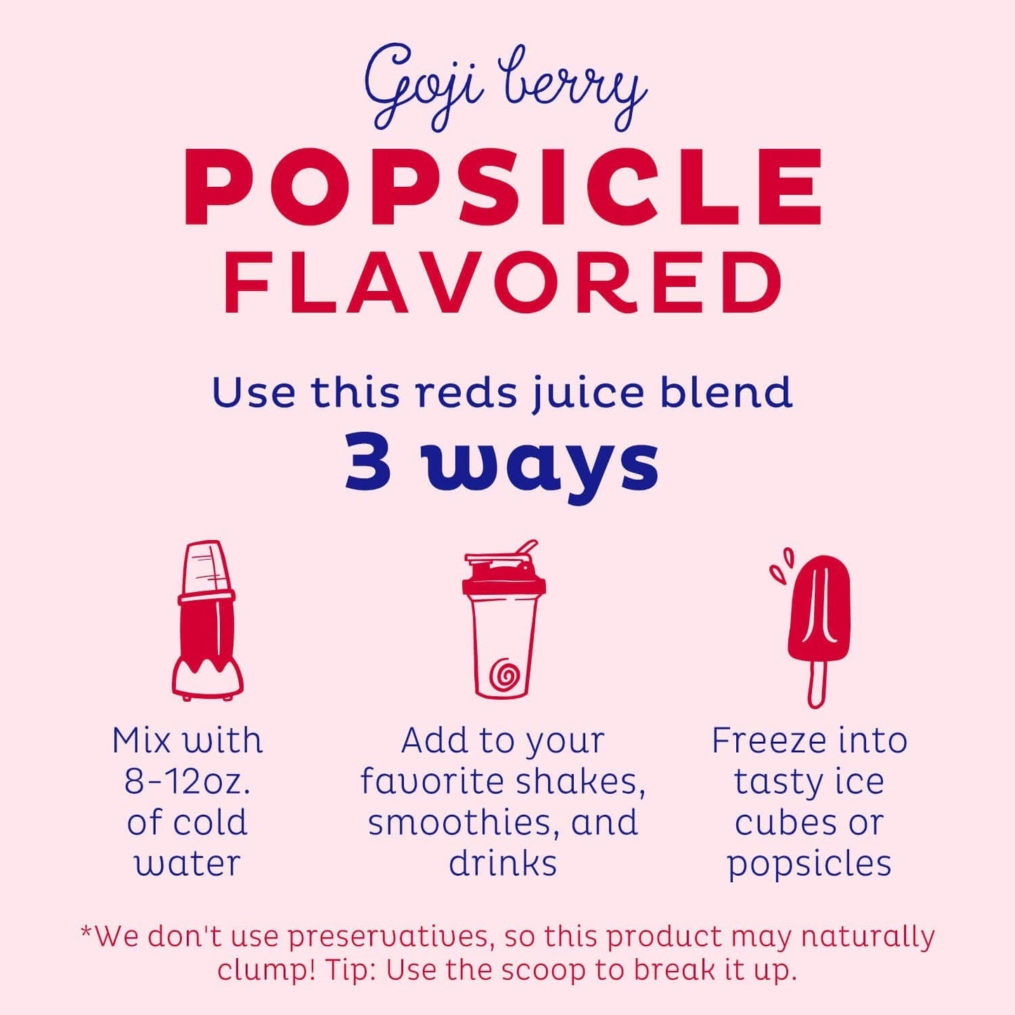 KOS Reds Superfood Powder for Antioxidants - USDA Certified Organic Beet Root, Goji Berries, Acai, Pomegranate, Coconut Water & Digestion Enzymes- Goji Berry Popsicle Flavor Juice Mix - 28 Servings KOS buy supplements Au