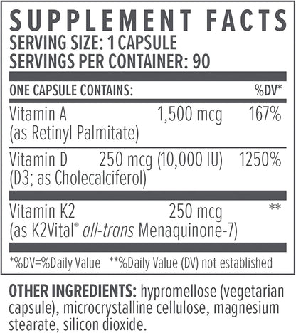 Biote Nutraceuticals - ADK 10 - Immunity + Cardiovascular (90 Capsules)