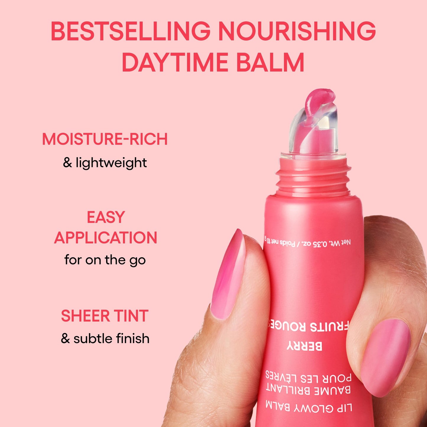 LANEIGE Lip Glowy Balm, Berry: Sheer Tinted Lip Moisturizer with Shea Butter, for Hydrating Shine & Soft Lips LANEIGEBuy Supplements Australia
