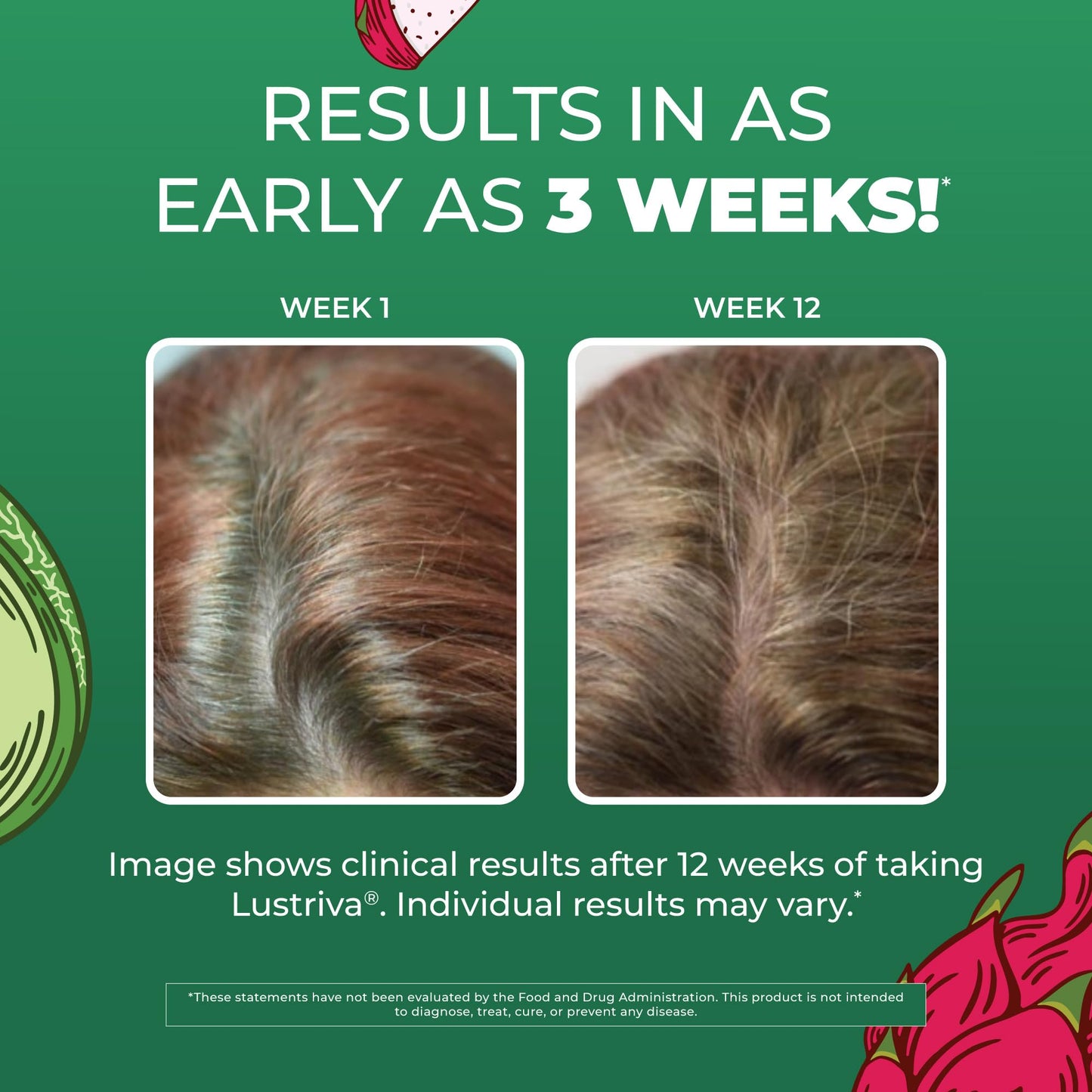 MARYRUTH'S Liquid Multivitamin + Hair Growth | Biotin 10000mcg | Lustriva Hair Growth Supplement | Clinically Tested in Women for Thicker Hair