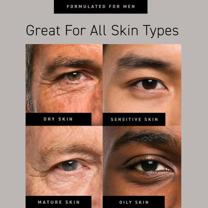 Brickell Men's Restoring Under Eye Cream for Men, Natural and Organic Anti Aging Eye Balm To Reduce Puffiness, Wrinkles, Dark Circles