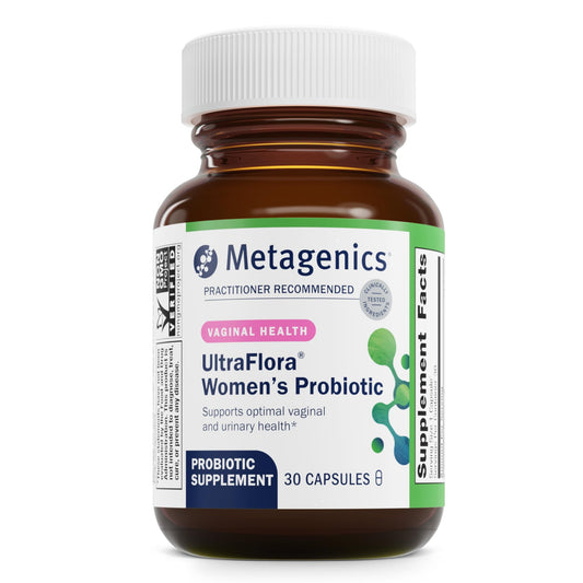 Metagenics UltraFlora Women’s Probiotic – Shelf-Stable Supplement for Vaginal Health, Yeast Balance & Urinary Comfort – with Lactobacillus GR-1