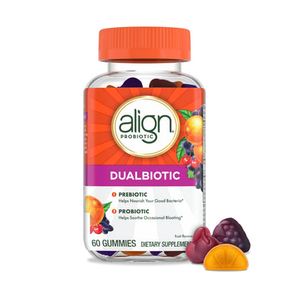 Align Dualbiotic, Prebiotics and Probiotics for Women and Men, Probiotics for Digestive Health, Prebiotics Help Nourish Good Bacteria
