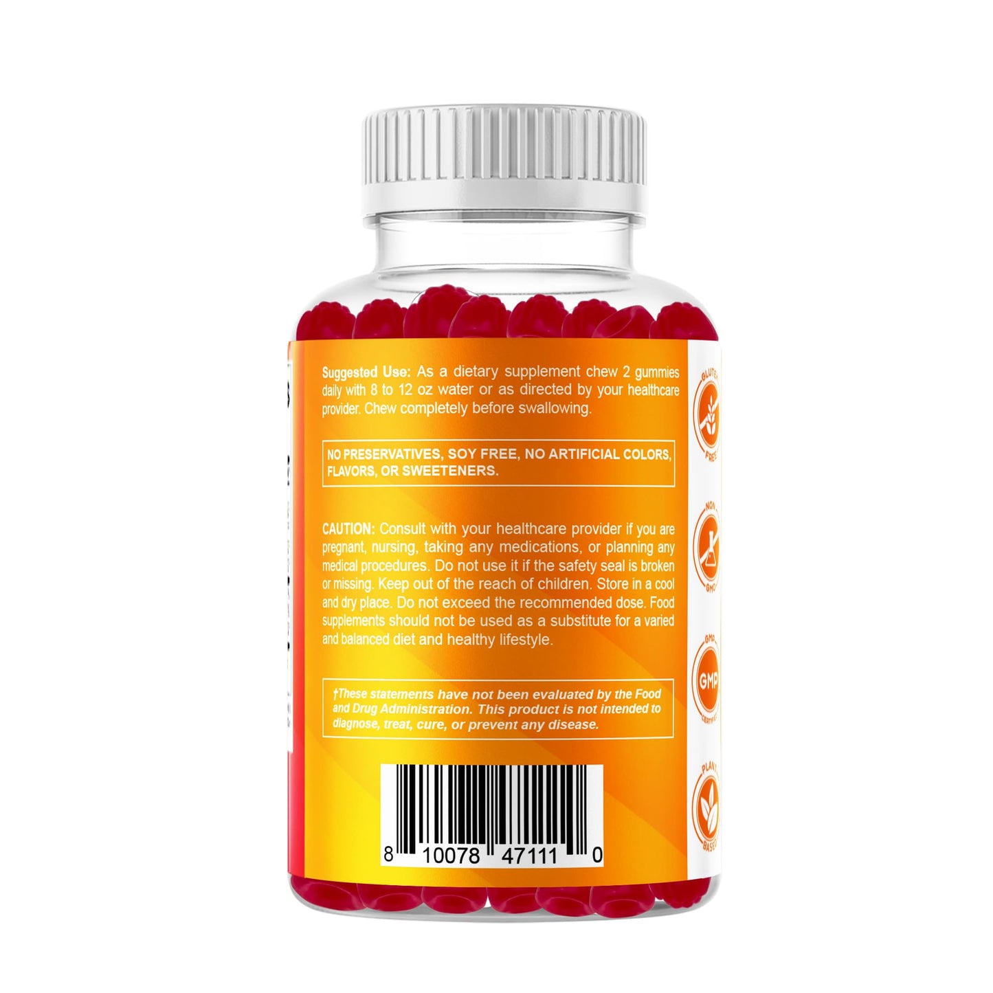 Vitamatic Vitamin D3 & K2 Gummies (2-Pack, 60 Count) Supports Healthy Bones, Heart Health, Calcium Absorption,
