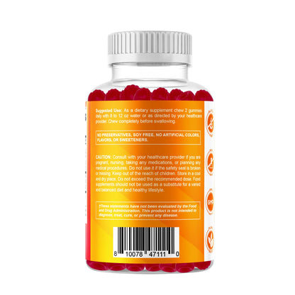 Vitamatic Vitamin D3 & K2 Gummies (2-Pack, 60 Count) Supports Healthy Bones, Heart Health, Calcium Absorption,